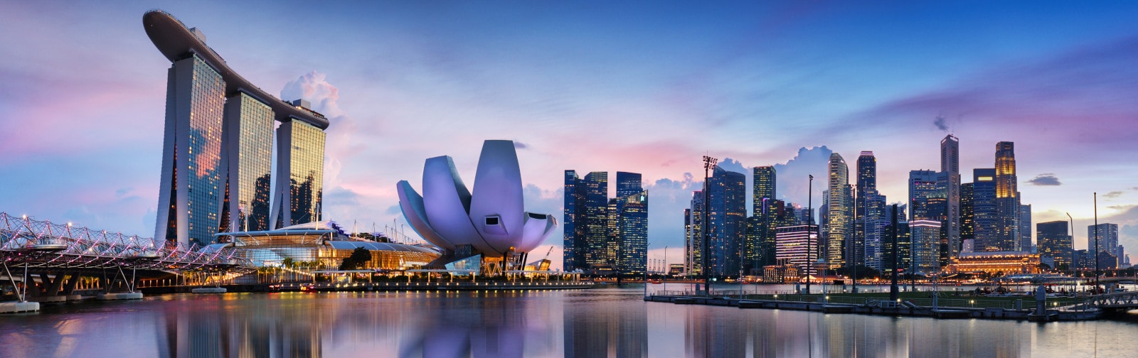 Image of  bay and skyline